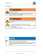 Preview for 34 page of Union CWD2005 DPC Operating Instructions Manual