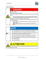 Preview for 40 page of Union CWD2005 DPC Operating Instructions Manual