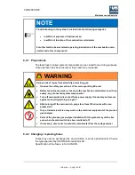 Preview for 105 page of Union CWD2005 DPC Operating Instructions Manual