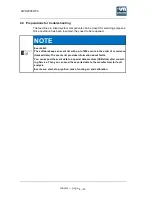 Preview for 108 page of Union CWD2005 DPC Operating Instructions Manual