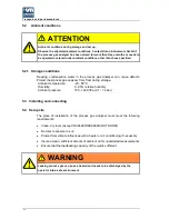 Предварительный просмотр 20 страницы Union INCA1011 Original Operating Instructions