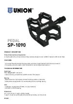 Предварительный просмотр 1 страницы Union SP-1090 Quick Start Manual