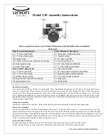 Union UJ5 Assembly & Instruction Manual preview
