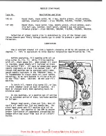 Preview for 9 page of UnionSpecial 129M Adjusting Instructions And Illustrated Parts List