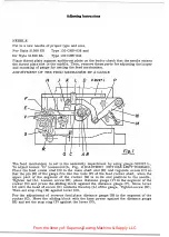 Preview for 8 page of UnionSpecial 266 Instructions For Adjusting And Operating