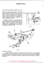 Preview for 14 page of UnionSpecial 266 Instructions For Adjusting And Operating