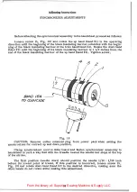 Preview for 30 page of UnionSpecial 266 Instructions For Adjusting And Operating