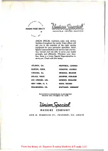 Preview for 56 page of UnionSpecial 266 Instructions For Adjusting And Operating