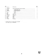 Preview for 25 page of UnionSpecial 31200AQ64Z6 Adjusting Instructions And Illustrated Parts List