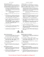 Preview for 7 page of UnionSpecial 34 700 BW Instructions And Illustrated Parts List