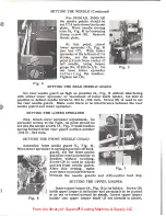 Preview for 9 page of UnionSpecial 39500AB Instructions For Adjusting And Operating