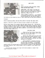 Preview for 10 page of UnionSpecial 39500PA Adjusting Instructions And Illustrated Parts List