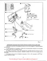 Preview for 4 page of UnionSpecial 43500 Series Instructions For Adjusting And Operating