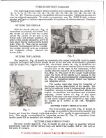 Preview for 6 page of UnionSpecial 43500 Series Instructions For Adjusting And Operating