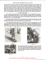 Preview for 8 page of UnionSpecial 43500 Series Instructions For Adjusting And Operating