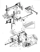 Preview for 22 page of UnionSpecial 54200A Adjusting Instructions And Illustrated Parts List