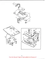 Предварительный просмотр 16 страницы UnionSpecial 57100 C Instructions For Adjusting And Operating