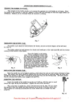 Preview for 14 page of UnionSpecial 61400 Series Instructions For Adjusting And Operating