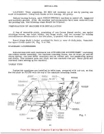 Предварительный просмотр 18 страницы UnionSpecial 63900 Series Instructions For Adjusting And Operating