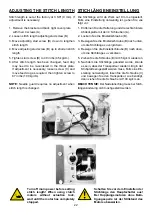 Preview for 22 page of UnionSpecial BCE300PD Original Instructions Manual