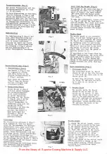 Preview for 10 page of UnionSpecial CLASS 2100 Instructions For Adjusting And Operating