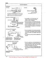 Preview for 20 page of UnionSpecial CS122 Engineer'S Manual