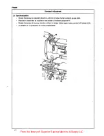 Предварительный просмотр 12 страницы UnionSpecial FS322 Engineer'S Manual