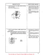 Предварительный просмотр 15 страницы UnionSpecial FS322 Engineer'S Manual