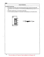 Предварительный просмотр 18 страницы UnionSpecial FS322 Engineer'S Manual