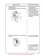 Предварительный просмотр 27 страницы UnionSpecial FS322 Engineer'S Manual