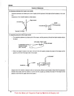 Предварительный просмотр 36 страницы UnionSpecial FS322 Engineer'S Manual