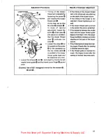 Предварительный просмотр 43 страницы UnionSpecial FS322 Engineer'S Manual