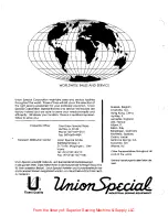 Предварительный просмотр 64 страницы UnionSpecial FS322 Engineer'S Manual