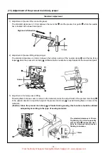 Preview for 36 page of UnionSpecial Juki 36200 Series Engineer'S Manual