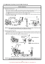 Preview for 42 page of UnionSpecial Juki 36200 Series Engineer'S Manual