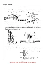 Preview for 44 page of UnionSpecial Juki 36200 Series Engineer'S Manual