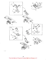 Preview for 58 page of UnionSpecial LF612K112HJ Adjusting Instructions And Illustrated Parts List