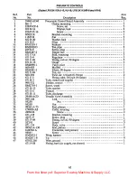 Preview for 65 page of UnionSpecial LF612K112HJ Adjusting Instructions And Illustrated Parts List