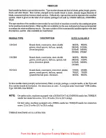 Preview for 7 page of UnionSpecial LF612KlOOHB Adjusting Instructions And Illustrated Parts List