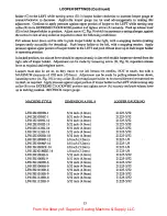 Preview for 13 page of UnionSpecial LF612KlOOHB Adjusting Instructions And Illustrated Parts List