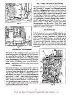 Preview for 22 page of UnionSpecial LF612KlOOHB Adjusting Instructions And Illustrated Parts List