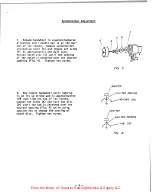 Preview for 3 page of UnionSpecial PL 1096 Adjusting Instructions And List Of Parts