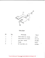 Preview for 16 page of UnionSpecial PL 1096 Adjusting Instructions And List Of Parts