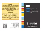 Unior 1693C Manual предпросмотр