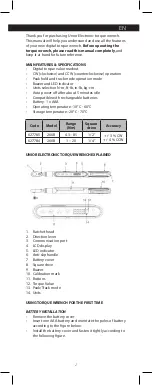 Предварительный просмотр 2 страницы Unior 266B Series Manual