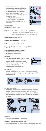 Предварительный просмотр 9 страницы Unior 270 A Manual