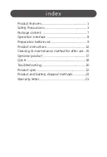 Preview for 3 page of unipad ES-110 neckare Manual