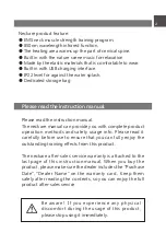 Preview for 5 page of unipad ES-110 neckare Manual