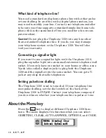 Preview for 12 page of Uniphone 1150 Using Instruction