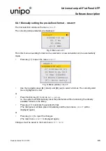 Preview for 45 page of unipo UFP 6" Operating Manual